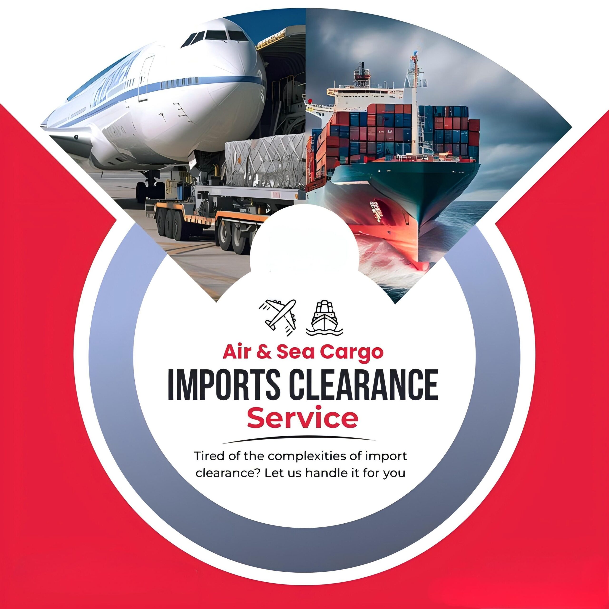Air cargo plane being loaded with freight from China to Saudi Arabia