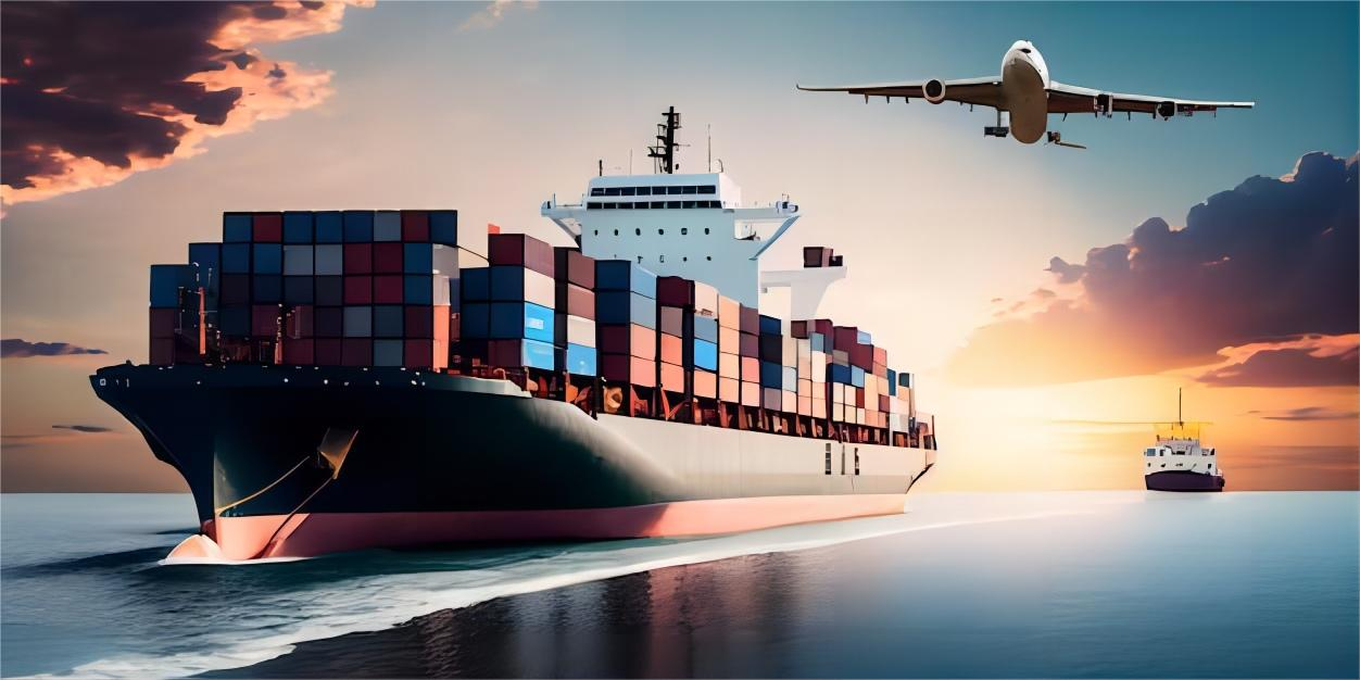 Team of logistics experts coordinating crisis management in shipping operations.