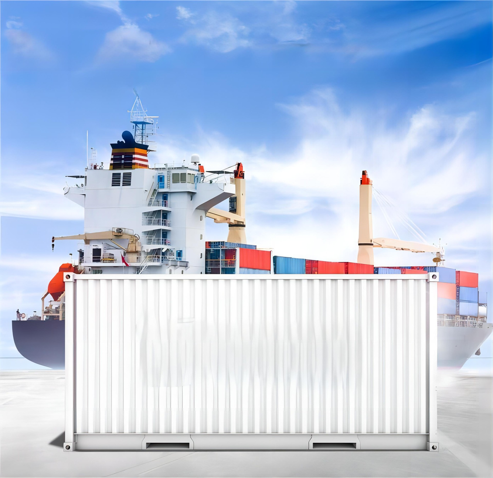 china to tahiti shipping company
