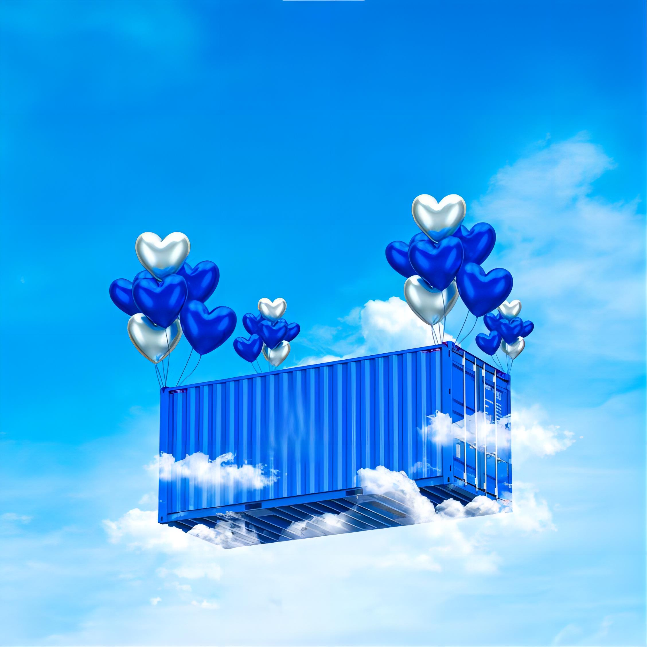 Air freight cargo plane being loaded with goods for PNG