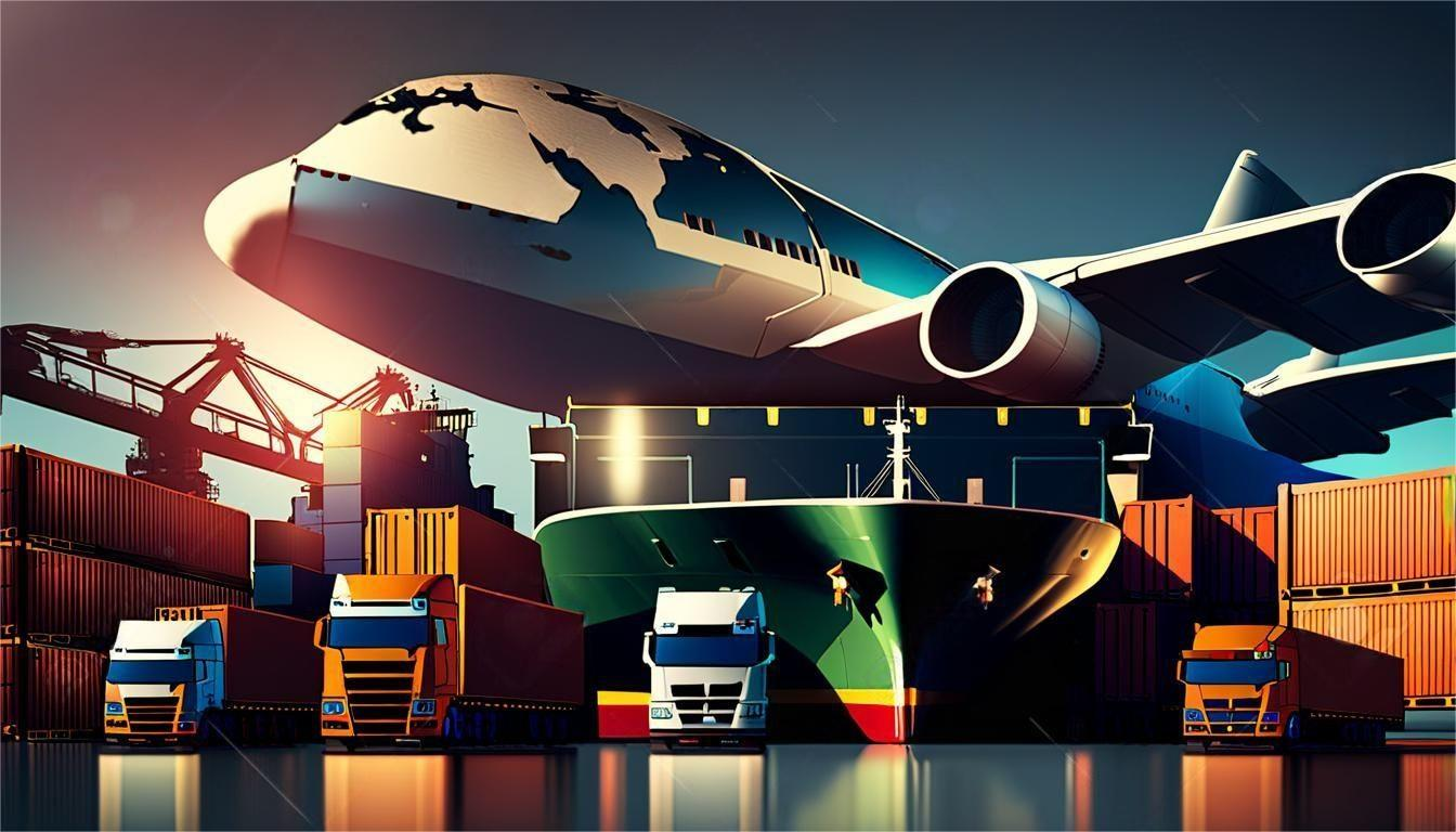 A digital dashboard showing real-time inventory visibility and supply chain metrics.