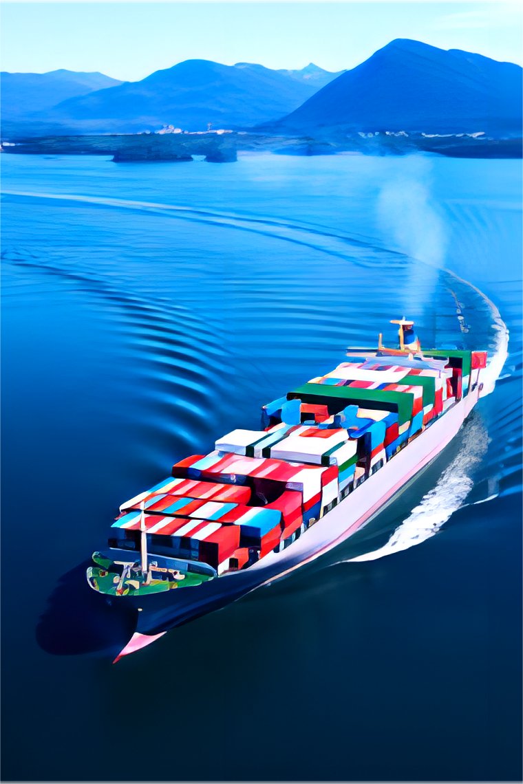 Professional logistics consultant discussing shipping rates