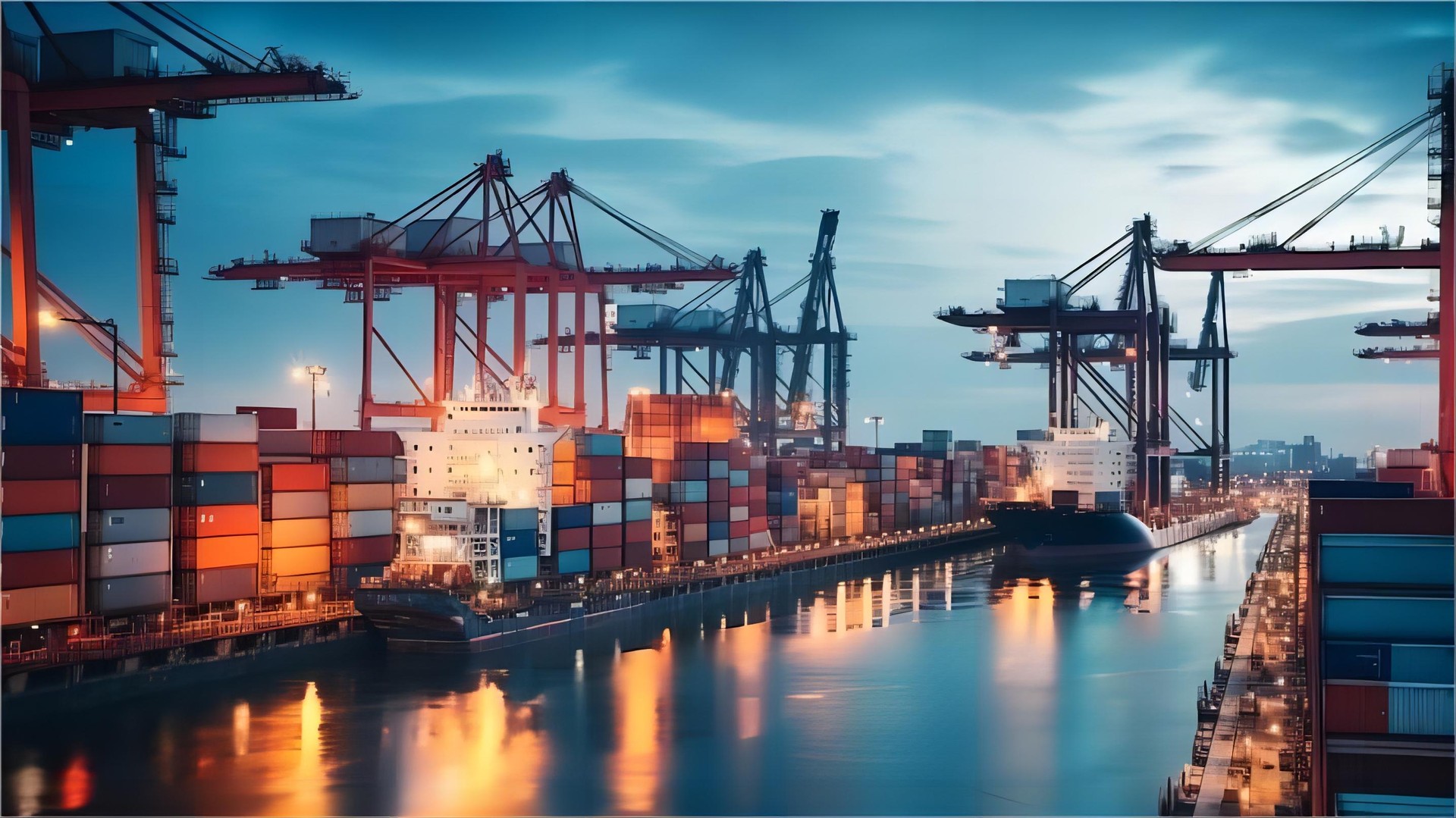 Comparison chart for sea and air freight logistics