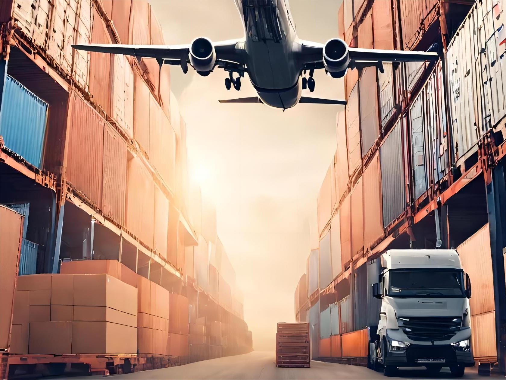 Logistics manager reviewing China Australia freight planning documents