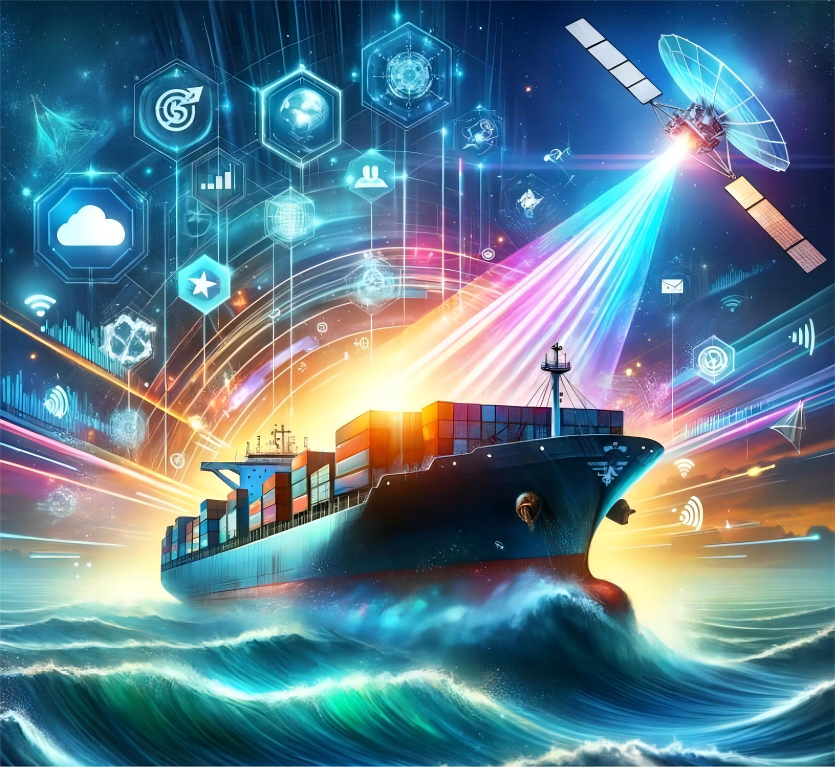Logistics professional managing freight forwarding services